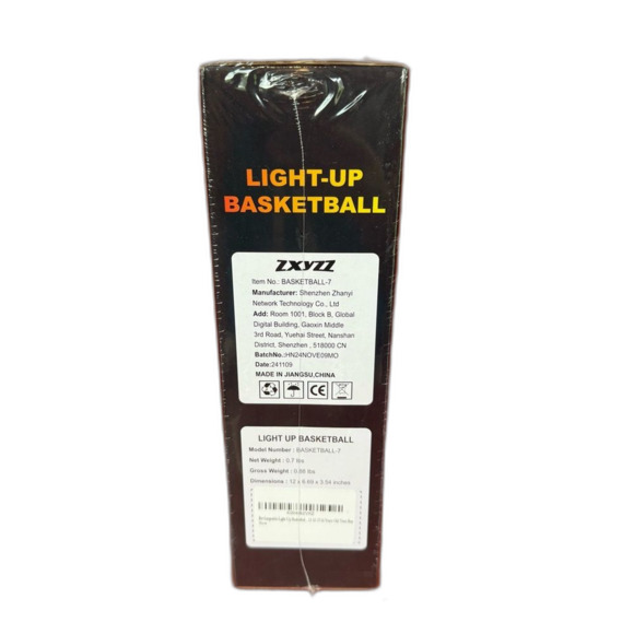 NEW in Box Light Up Basketball Junior Size/ Weight Auto Shut-Off - Picture 4 of 4